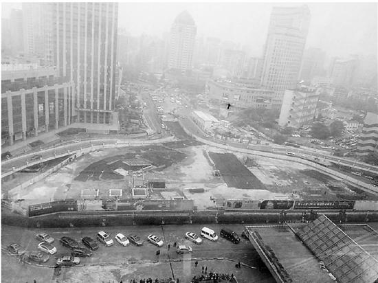 杭州城站广场15年来首次大修 站前广场变公园