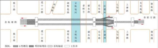 杭城首条下穿古运河城市隧道 2020年建成