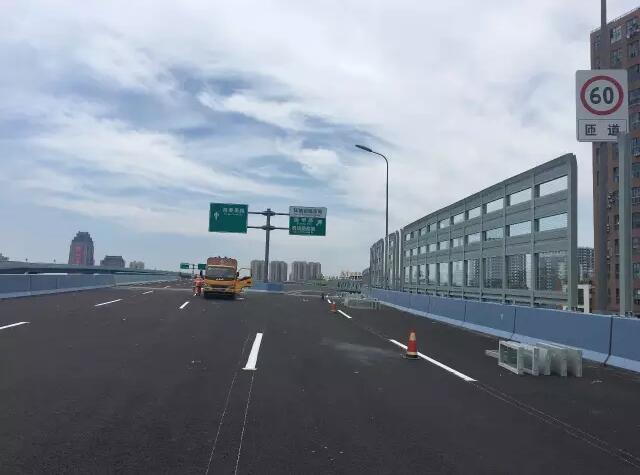 今晚11点通车 宁波世纪大道快速路一期高架开通了