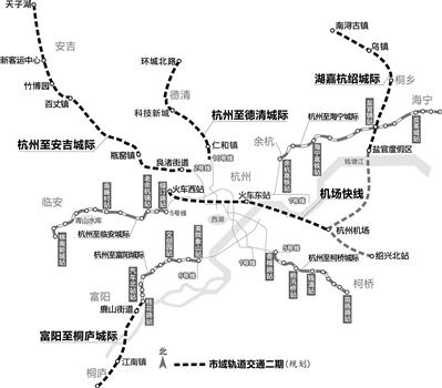杭州4条城际全面开工 预计2021年前后相继通车