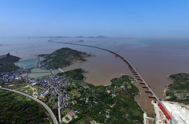 舟山将迎全球规模最大的跨海桥梁群