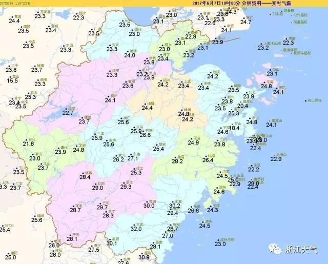 浙江高考期间天气闷热 部分地区需防范雷阵雨