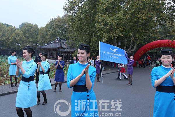 3万人从西湖奔向钱江 杭马成杭城全民健身运动标杆