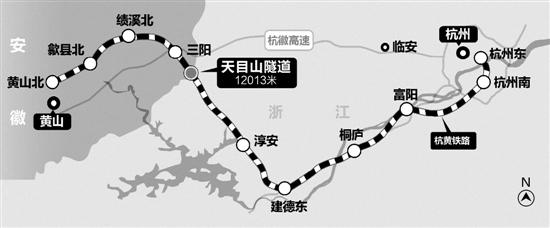 杭黄铁路最新进展:浙江最长的铁路隧道6月2日完工