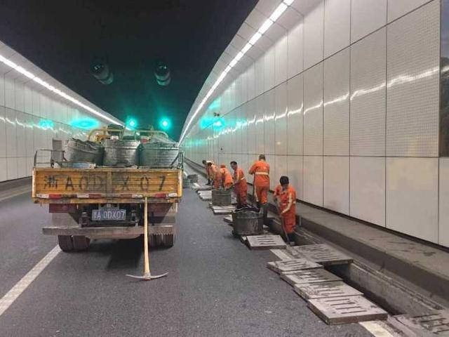 杭州余杭塘路丰古隧道清淤 5月23日夜间要封道