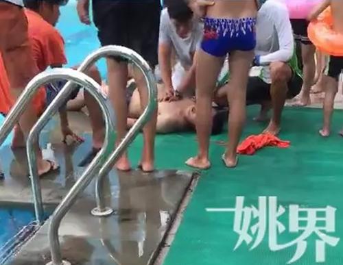 宁波余姚一室外泳池发生溺水事件 一名男子身亡